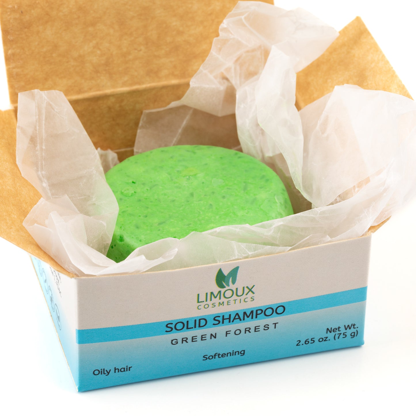 Solid Shampoo – Green Forest – Oily Hair