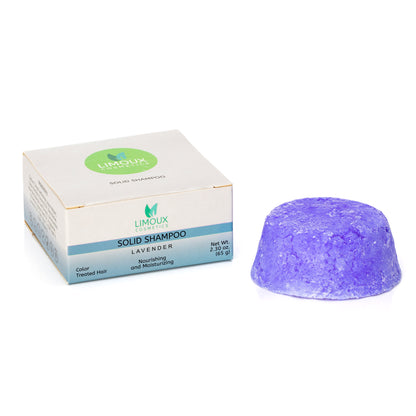 Solid Shampoo – Lavender – Color Treated Hair