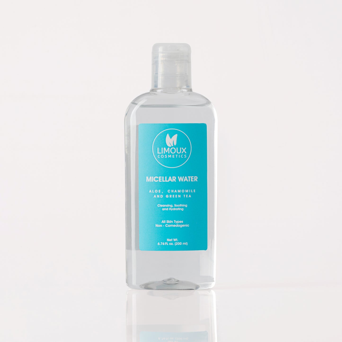 Micellar Water - All Skin Types - Cleansing, Soothing and Hydrating - Non-Comedogenic - Aloe, Chamomile and Green Tea