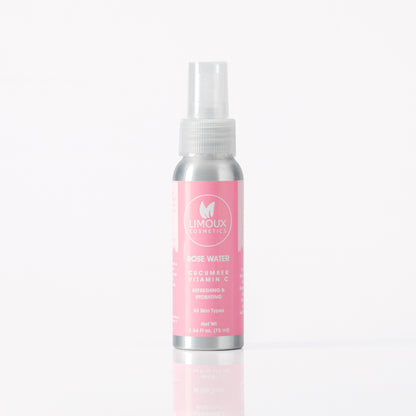 Rose Water - Aloe, Vitamin B, C and E - Refreshing and Hydrating