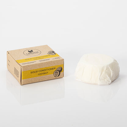 Solid Conditioner - Coconut - 2.65oz - All Hair Types - Vegan, Cruelty-Free & Paraben-Free
